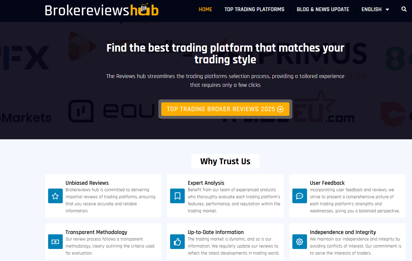 Broker Review Hub 