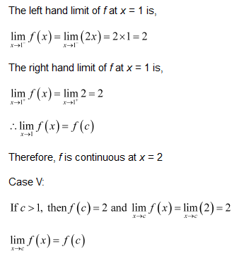 NCERT Solutions class 12 Continuity & Differentiability