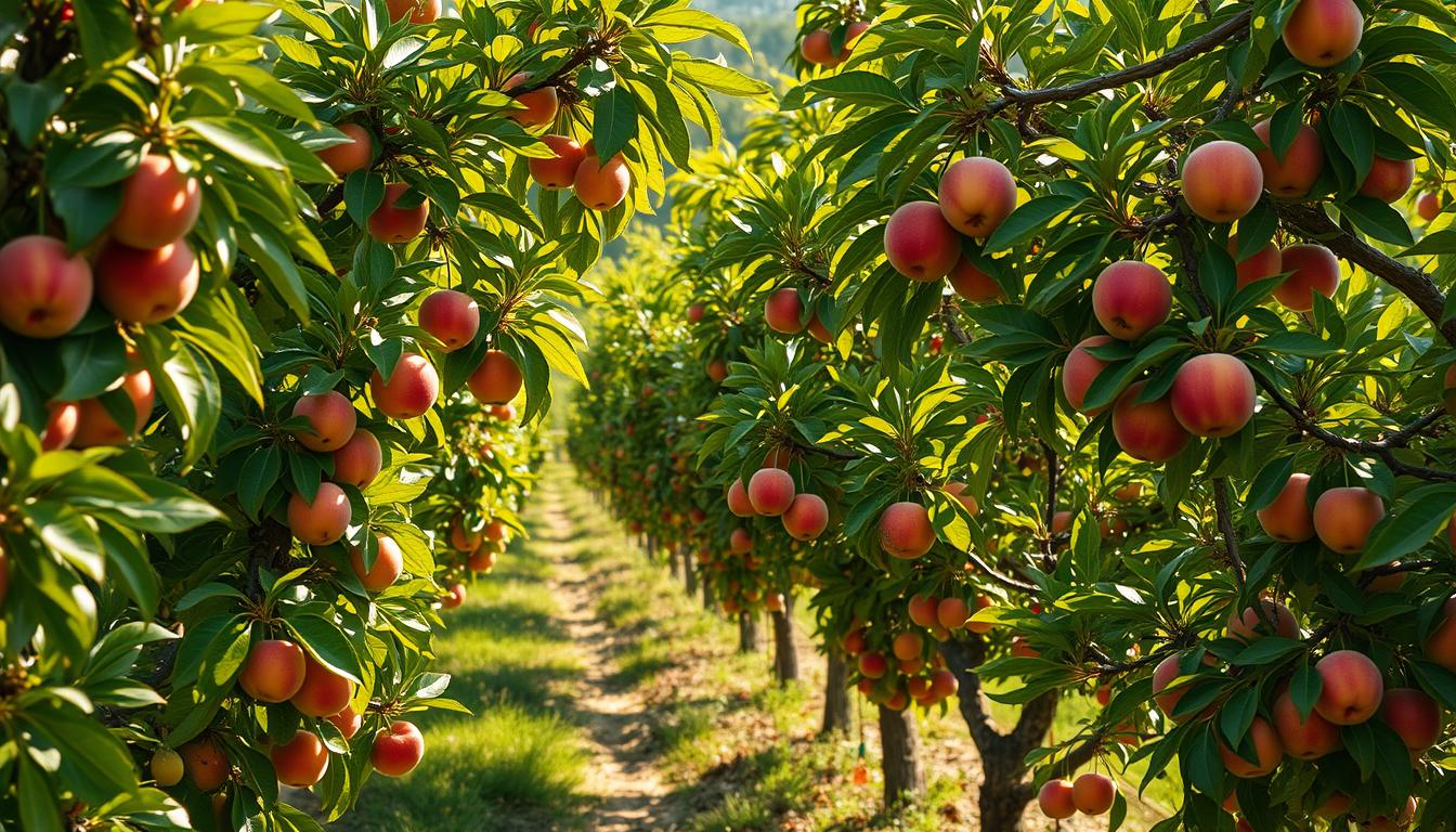 arvores mais rapidas pra dar frutos