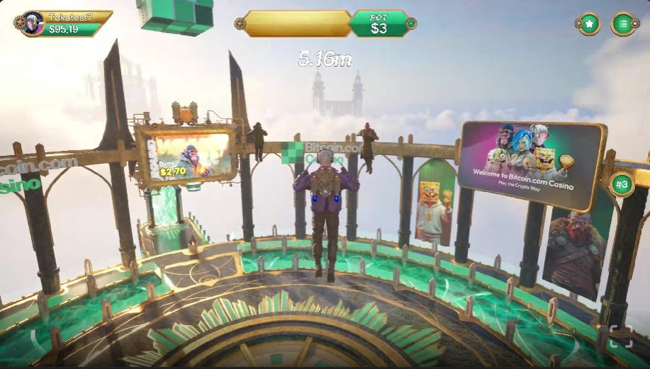 Bitcoin Arena Gameplay