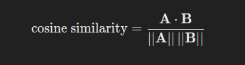 Cosine Similarity