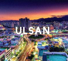 This contain an image Ulsan city