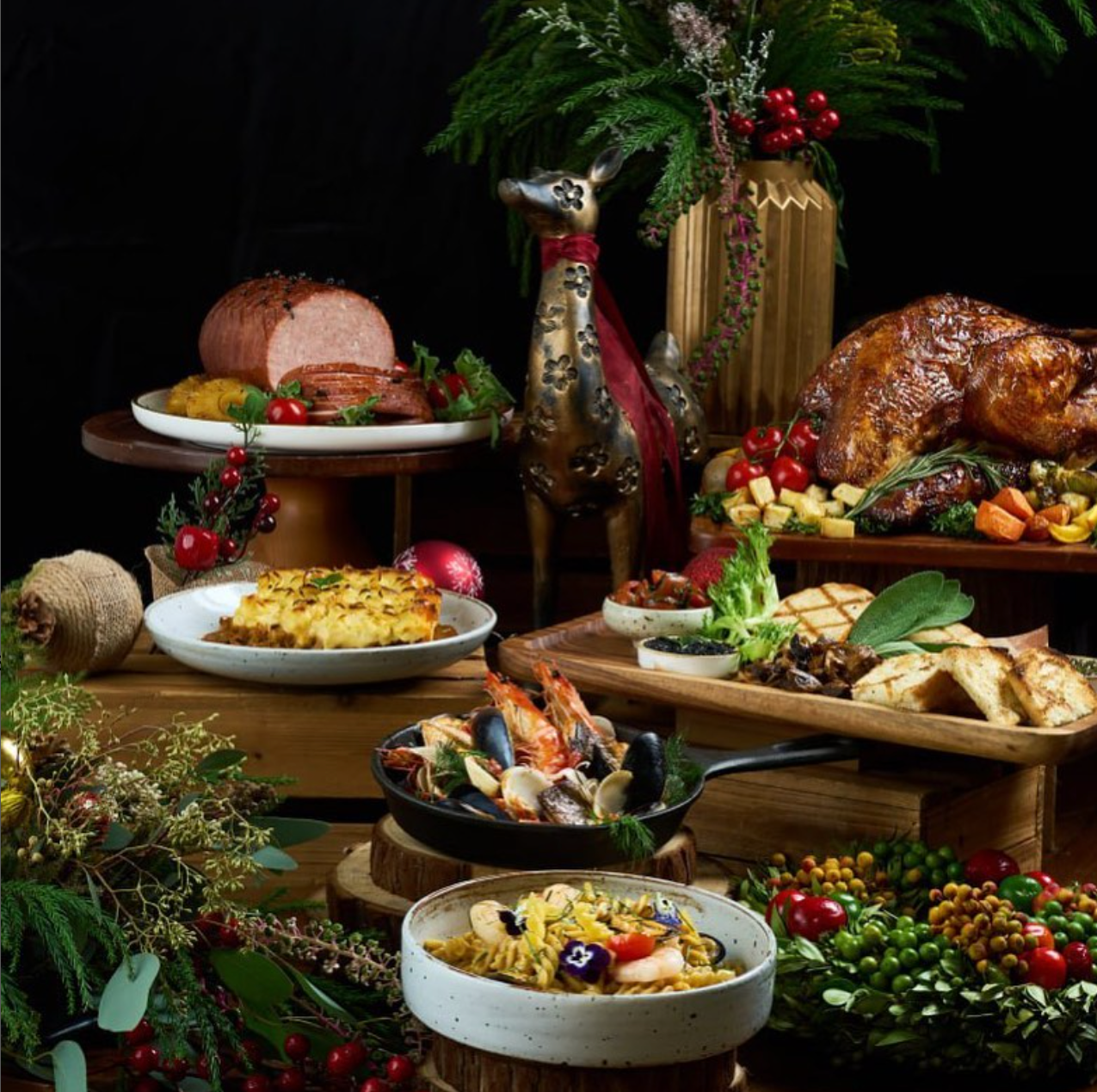 Manna Pot Catering Christmas Buffet Menus 2024