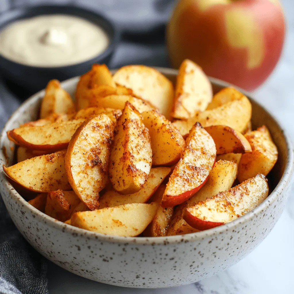 Crispy Air Fryer Apple Fries