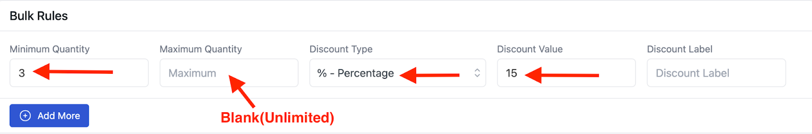 WooCommerce Discount by Category-Setting Bulk rules