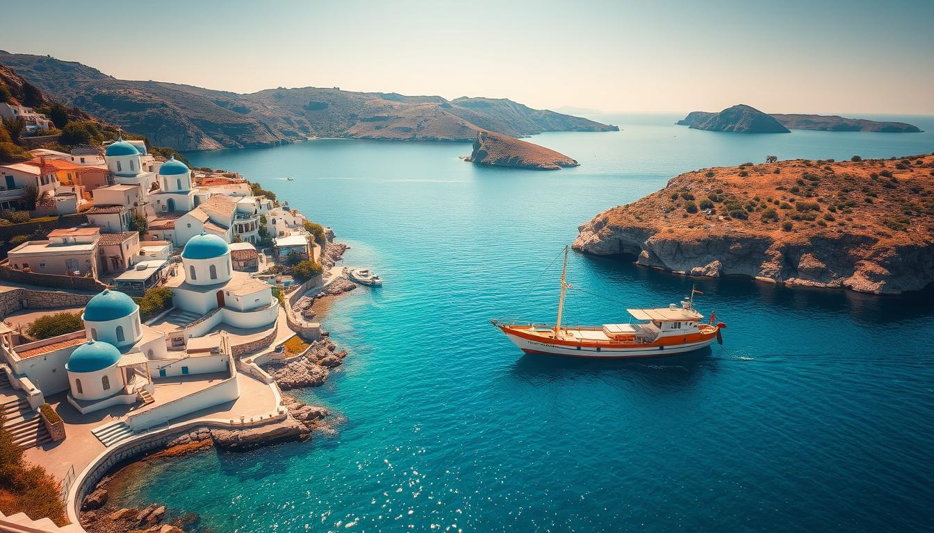 island hopping in greece