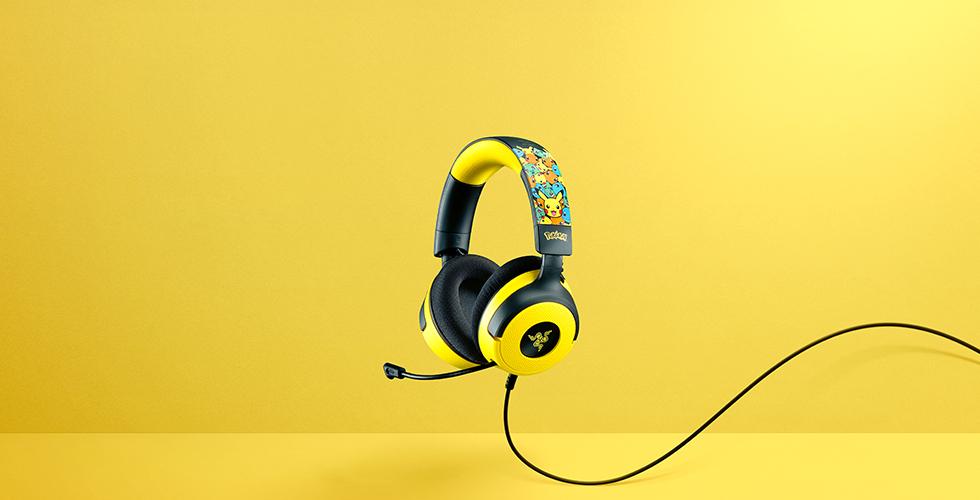 A yellow and black headphones with a cord

AI-generated content may be incorrect.