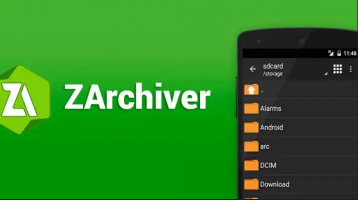 Start ZArchiver APK journey