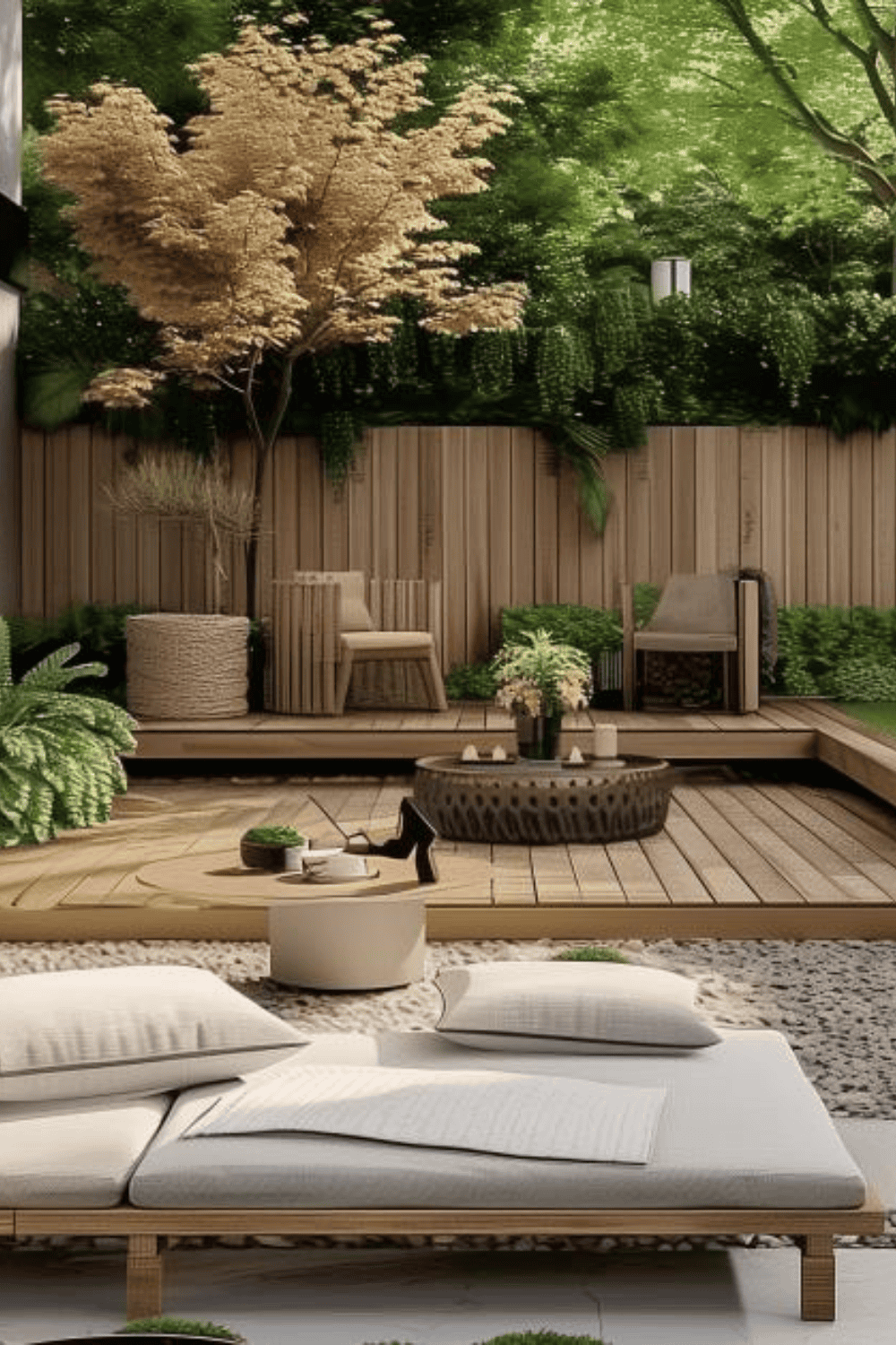 Outdoor Dining Japandi Style Ideas