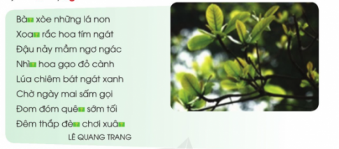 BÀI ĐỌC 3: LÀNG EMĐỌC HIỂUCâu 1: Làng quê bạn nhỏ ở đâu? Hình dáng ngôi làng có gì đặc biệt?Giải nhanh:Bên bờ sông Diêm. Hình dáng ngôi làng mềm như dáng lúa, uốn cong hình lưỡi liềm.Câu 2: Làng quê đã đổi thay như thế nào so với trước kia?Giải nhanh: Những con đường lầy lội giờ đã được thay thế bằng những con đường rộng thênh thang, ngôi trường bạn nhỏ học cũng đã khang trang, đẹp đẽ hơn.Câu 3: Ngôi trường mới được bạn nhỏ miêu tả như thế nào?Giải nhanh: Ngôi trường mới rất đẹp, khang trang, rợp bóng cây xanh.Câu 4: Hai dòng thơ cuối thể hiện điều gì?Giải nhanh:Tình cảm yêu thương của bạn nhỏ đối với ngôi làng của mình.LUYỆN TẬPCâu 1: Tìm từ có nghĩa trái ngược với từ in đậm trong câu thơ sau:Những con đường lầy lộiGiờ đã rộng thênh thang.Qua đó, em hiểu con đường trước đây như thế nào?Giải nhanh:Từ trái nghĩa với từ  rộng