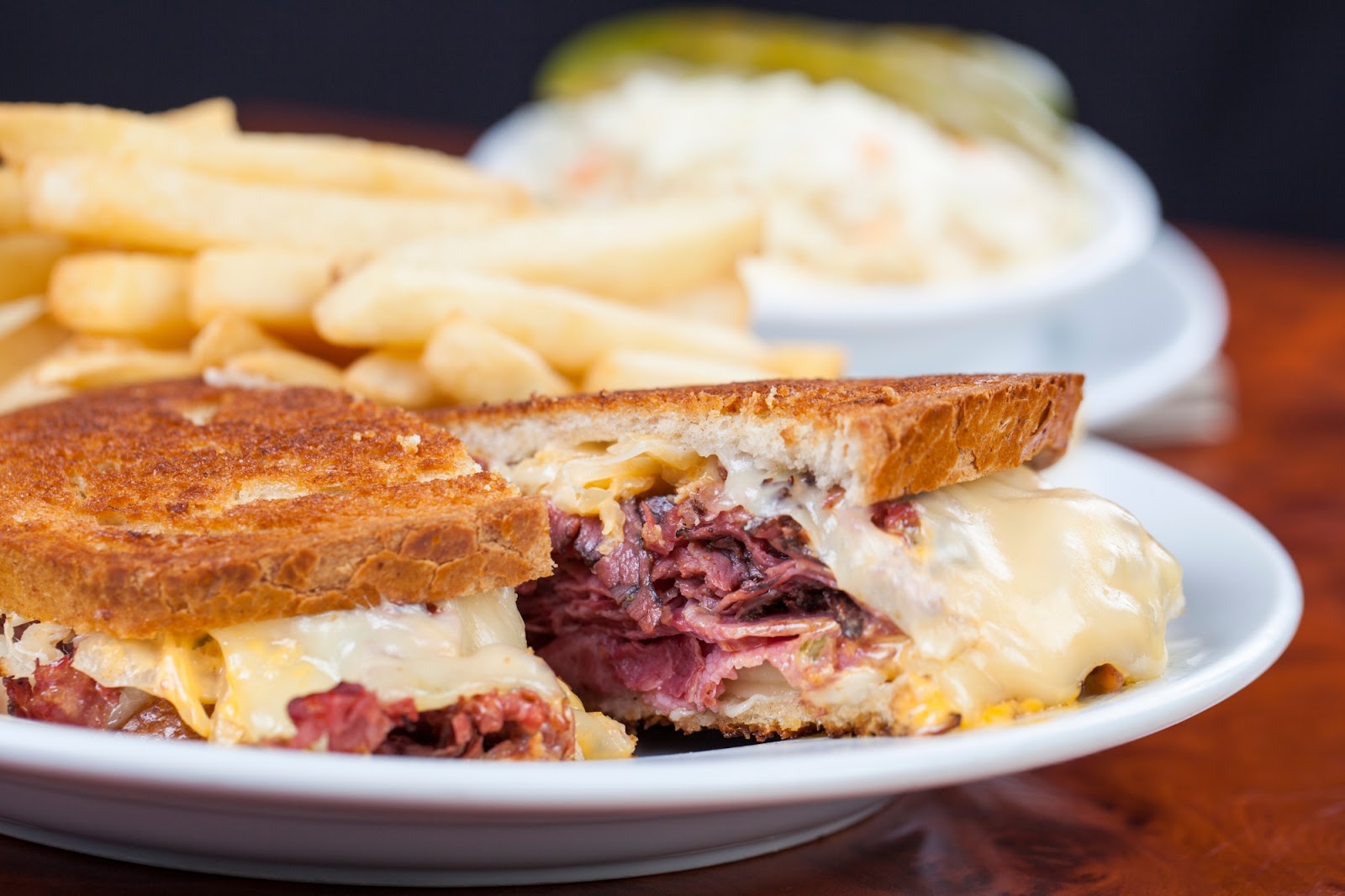 Try the Reuben sandwich at this diner in Portland