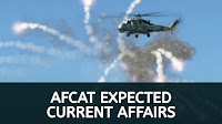 Most expected current affairs for AFCAT 1 2025