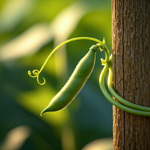 Providing Proper Support for Climbing Beans