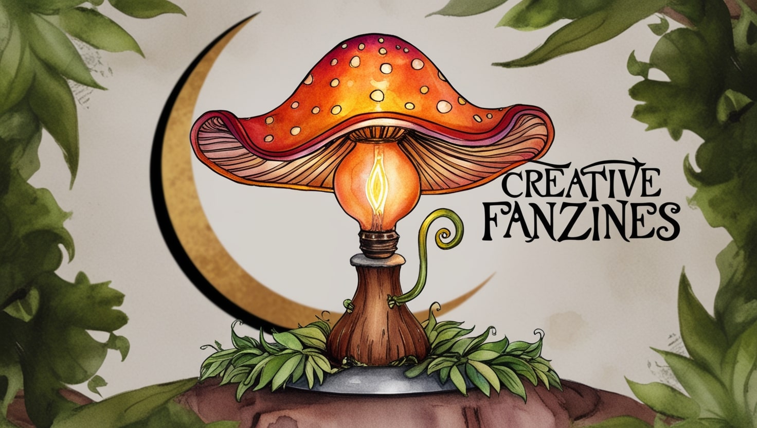 mushroom lamp