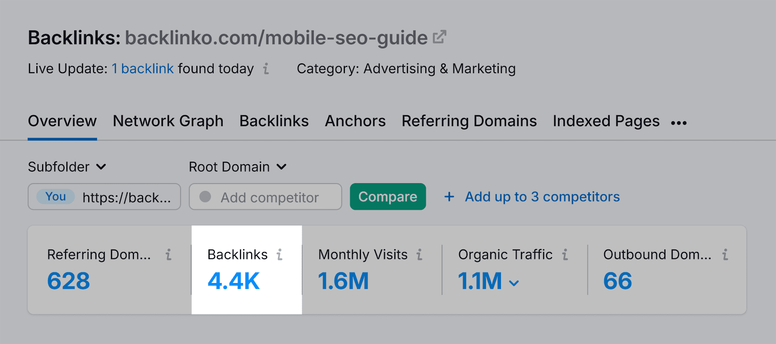 Backlink Analytics – Backlinko Mobile SEO – Backlinks