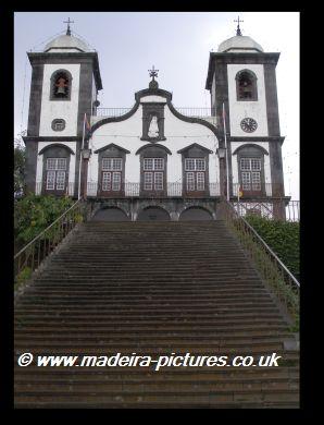 Steps up to Monte Church