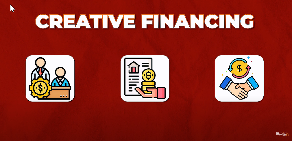 image showing creative financing types