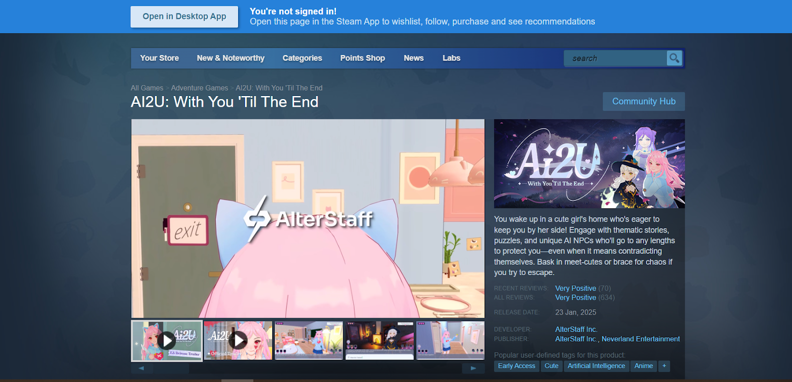 AI2U: With You 'Till The End