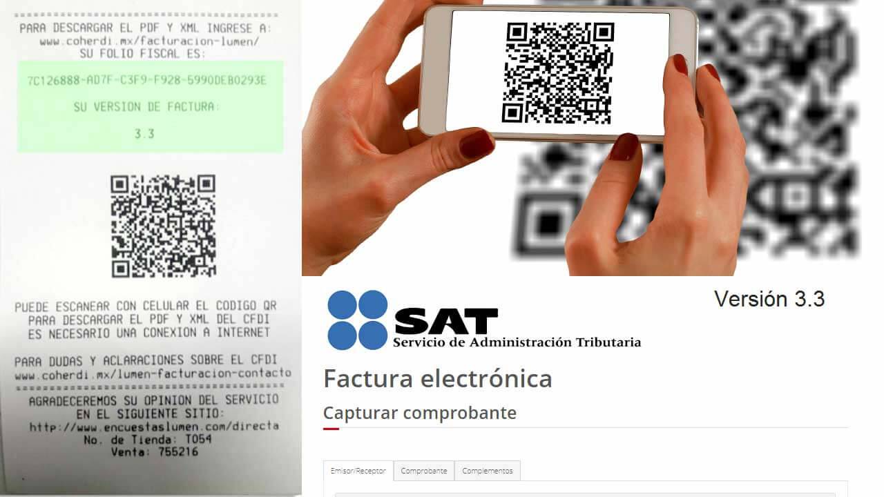 factura codigo qr