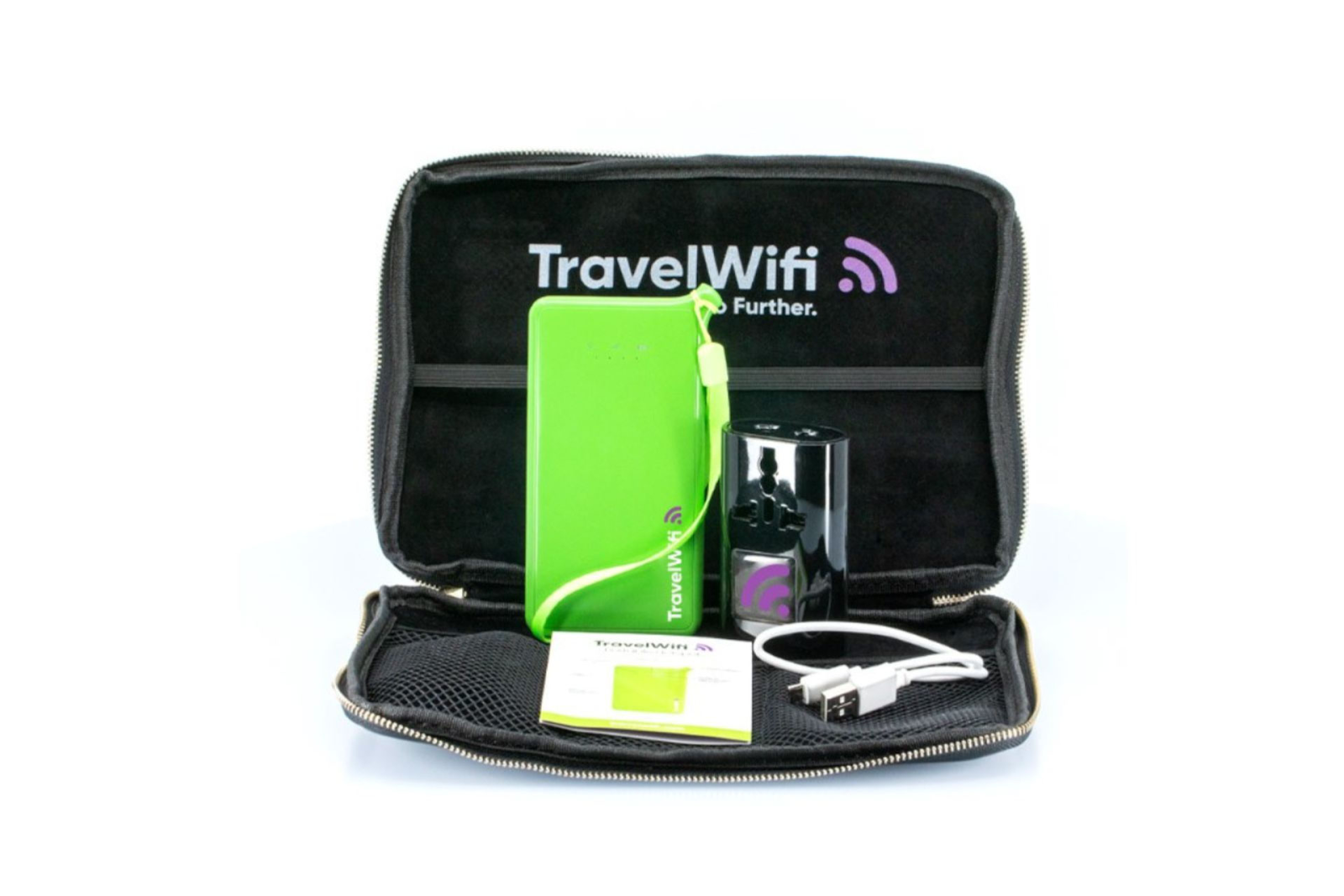 Kit de viaje de un pocket wifi con TravelWifi