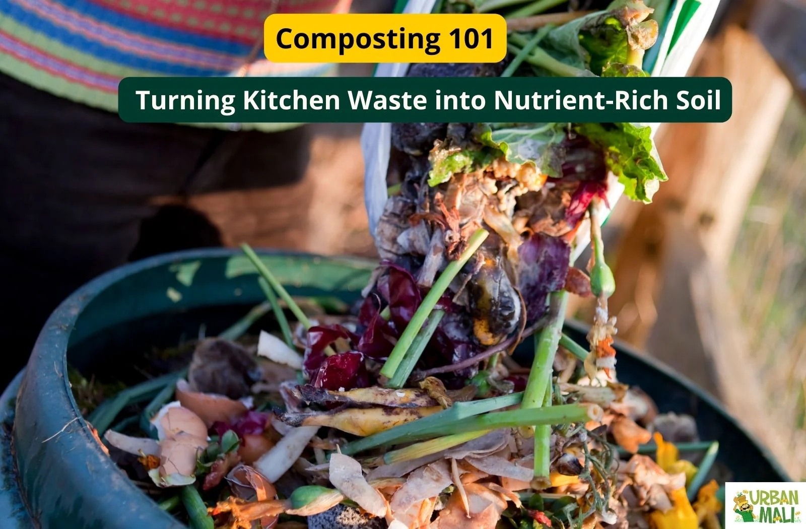 Recycle Kitchen Waste into Rich Soil