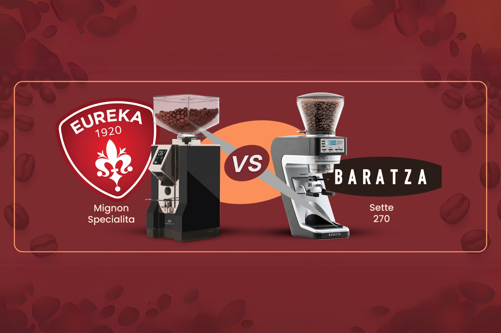 Key models from Eureka and Baratza coffee grinders