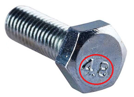 Bu lông cấp bền 4.8
