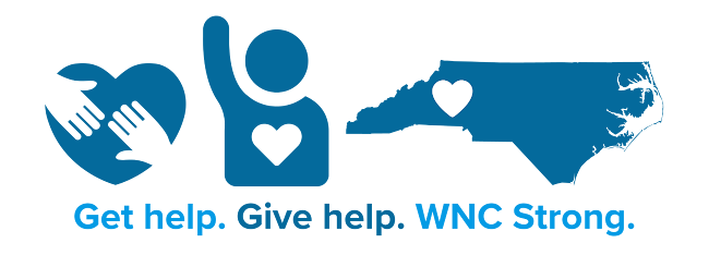 Get help. Give help. WNC Strong.