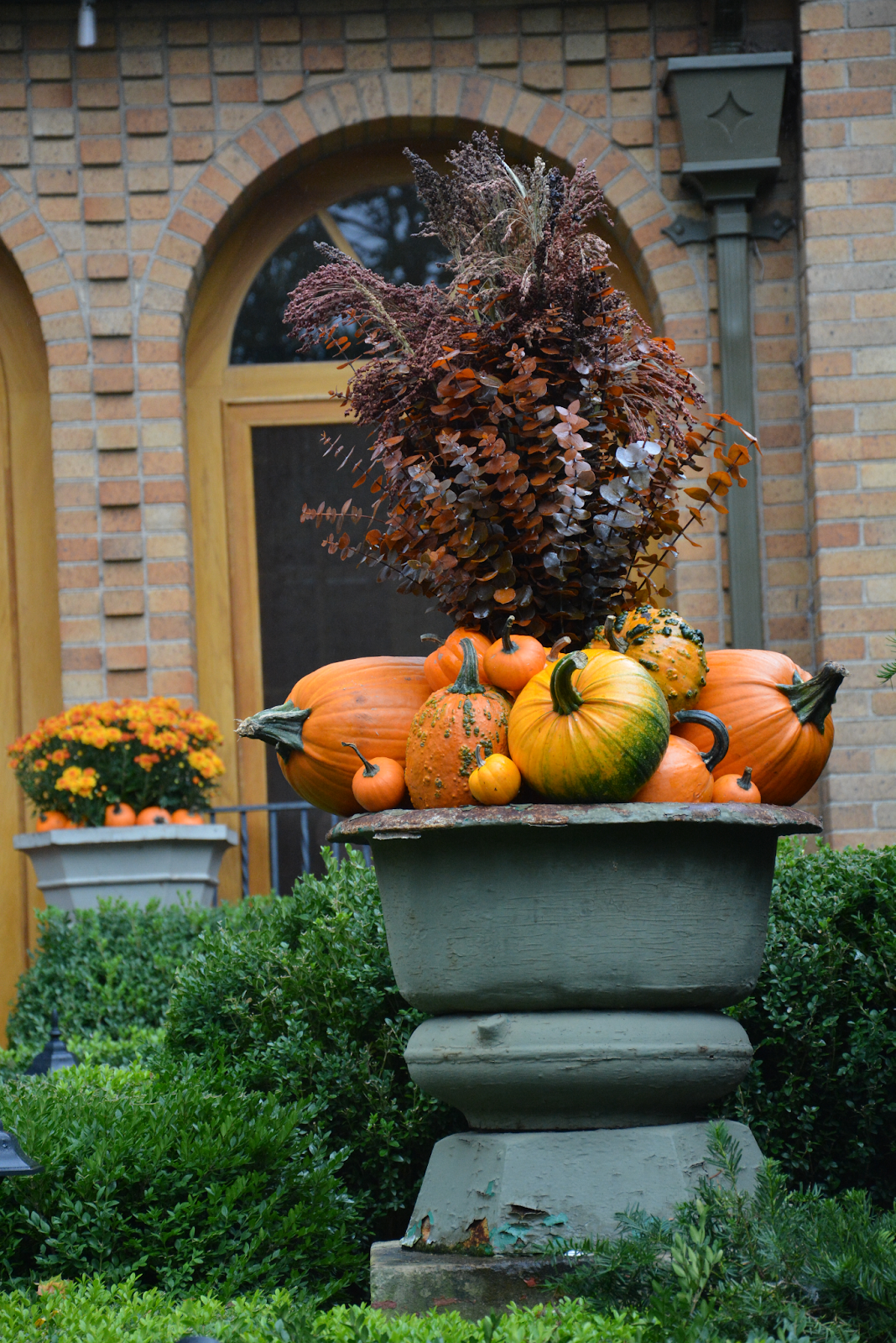 Fall Window Box Decorating Ideas