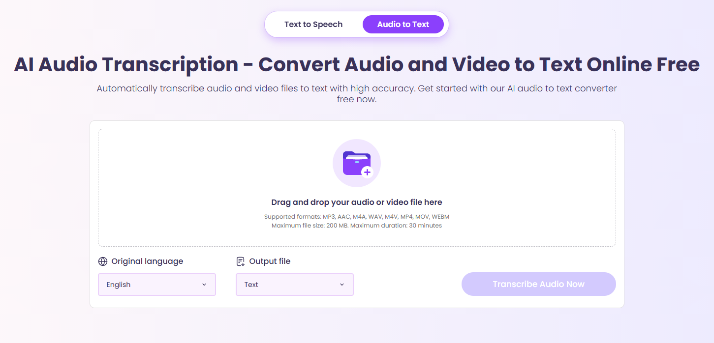 Step 2 on How to Turn a Local Video File into an Audio File