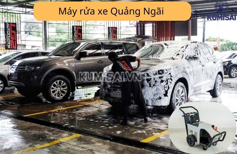 Nhu cầu sử dụng máy rửa xe Quảng Ngãi ngày càng lớn