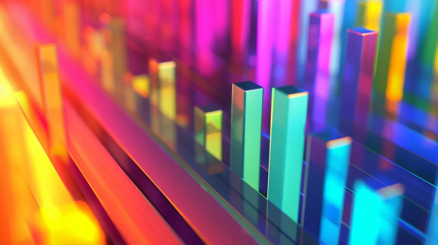 an seo agency's success stories showcased through vibrant graphs and charts displaying increased google rankings and improved website interfaces for different businesses and organizations.