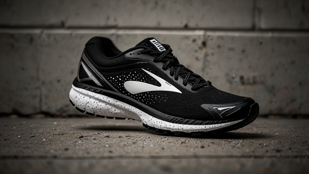 Brooks Ghost 16 With Black and White Slplatter