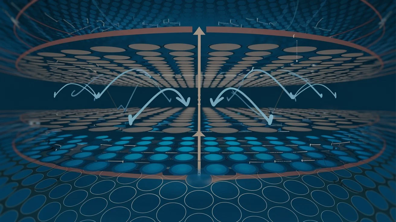 Diagram illustrating the structure of a quantum neural network with highlighted layers.