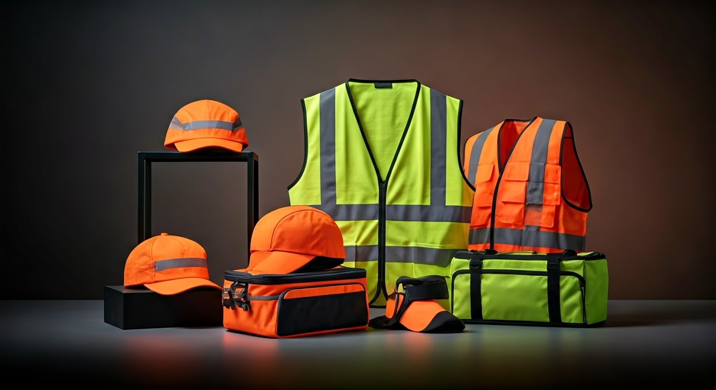 Variety of hi vis custom accessories