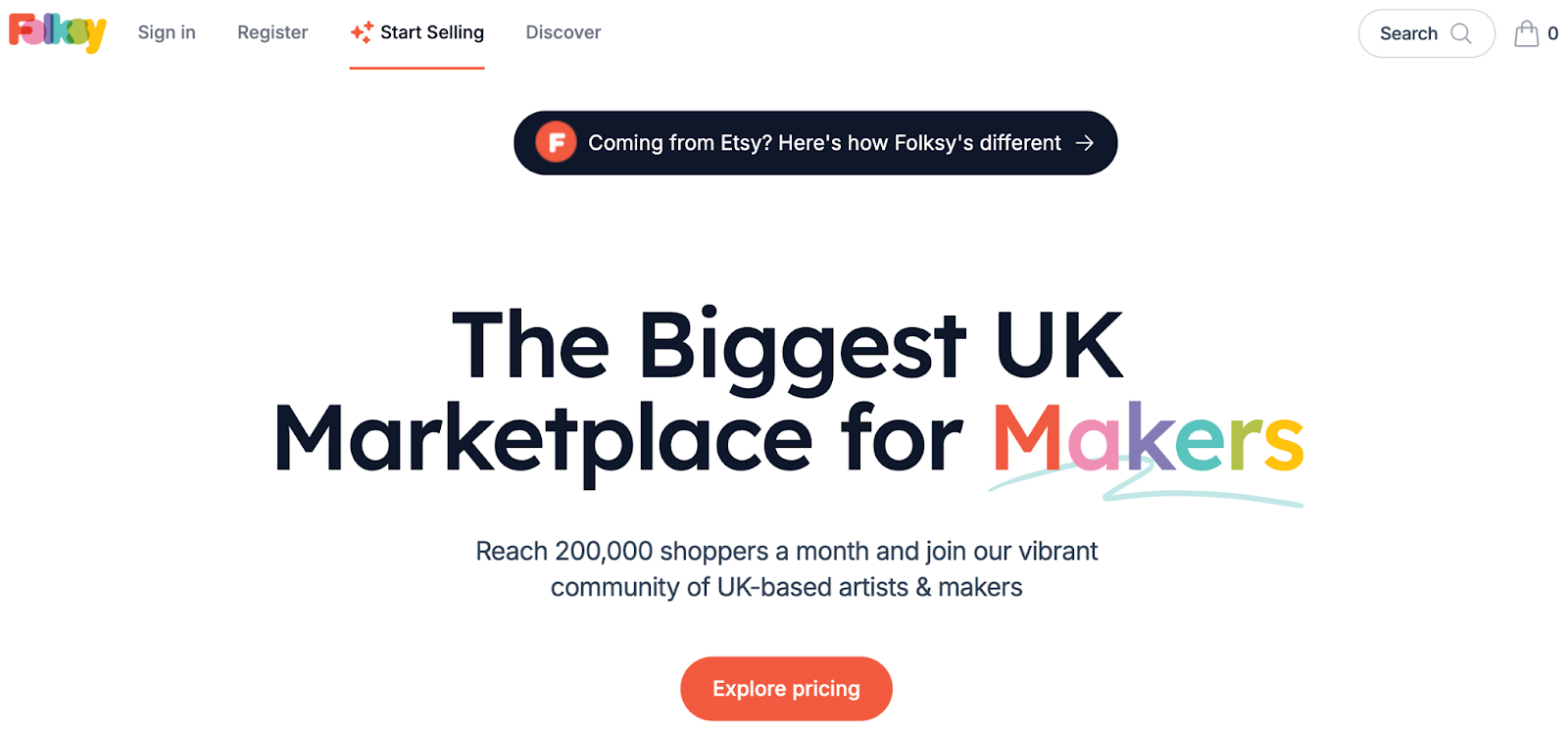 websites like etsy folksy