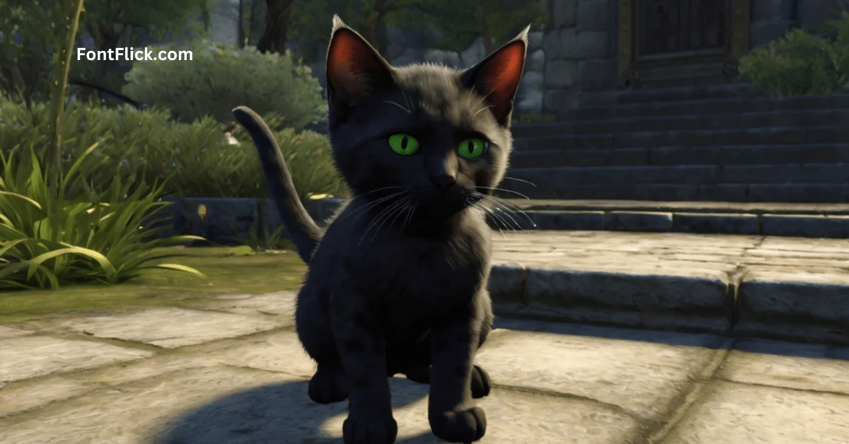 black kitten lunala doli ffxiv​