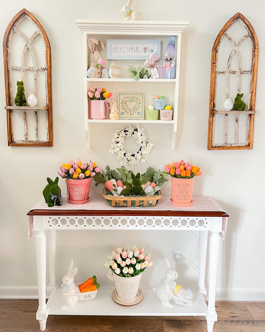 Vibrant Tulips And Easter Whimsy