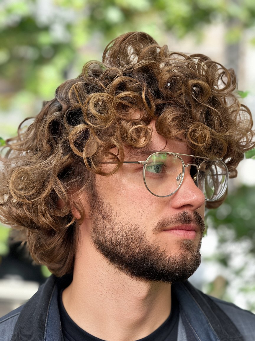 23. Curly Ringlets: Natural Bounce and Volume