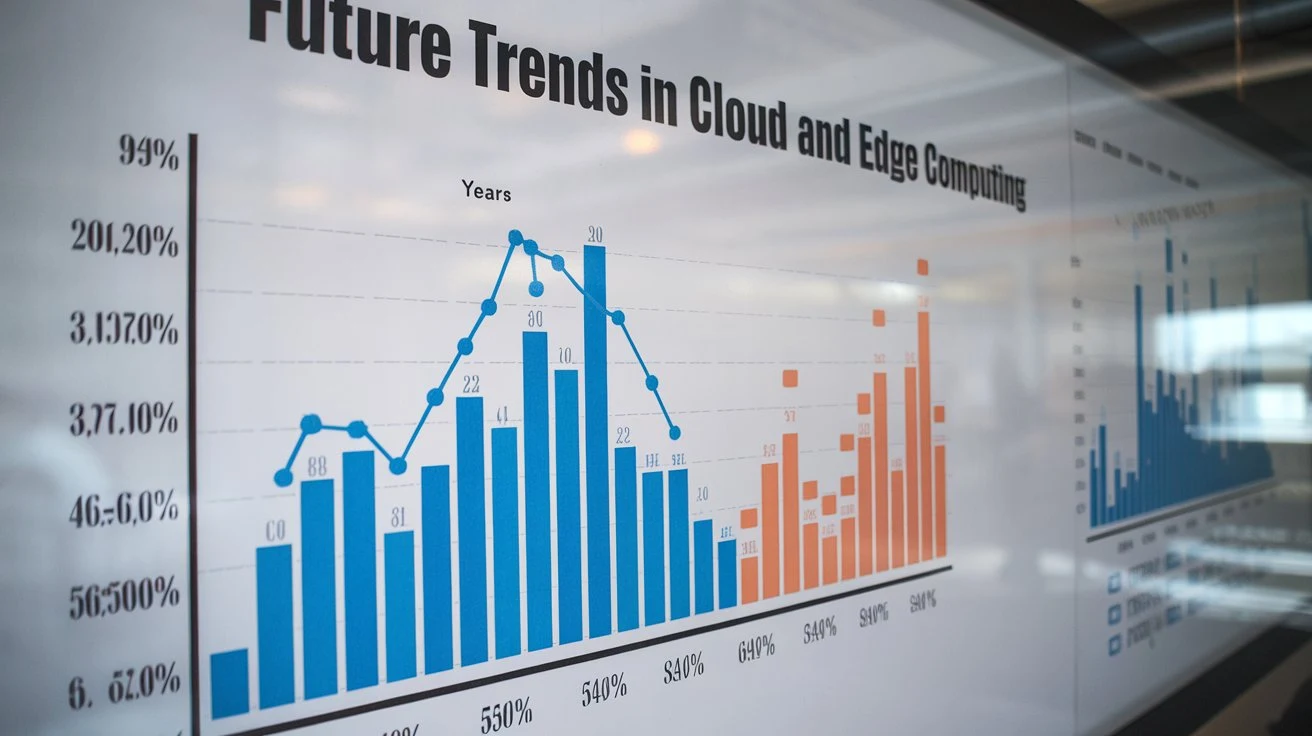 Graph or image depicting future trends in cloud and edge computing