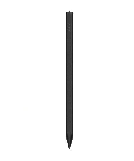 A black pencil on a white background

Description automatically generated