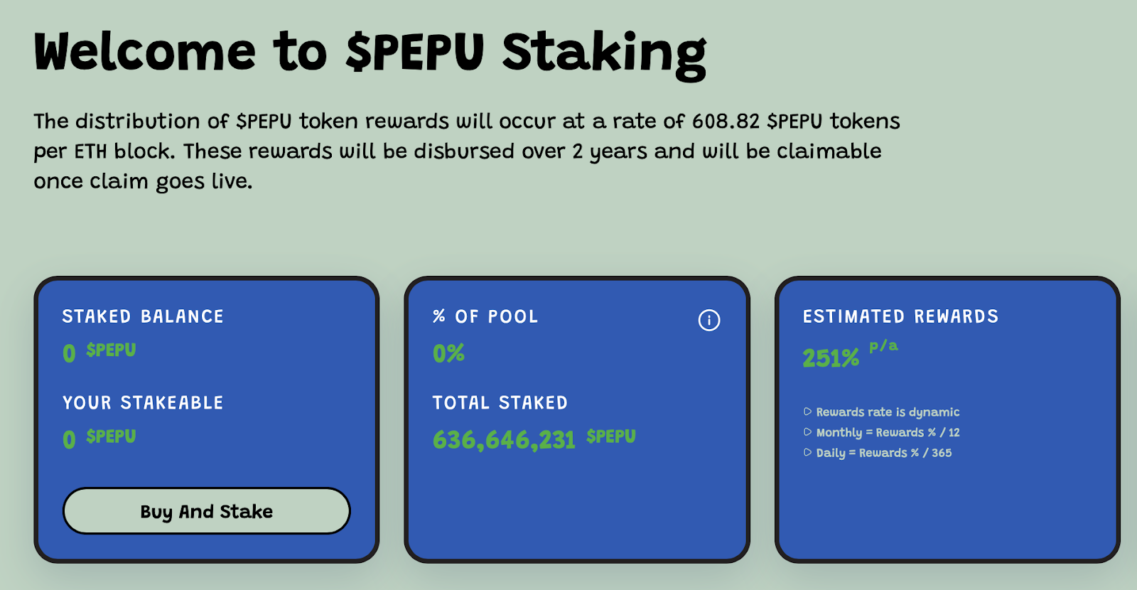 PEPU Staking 