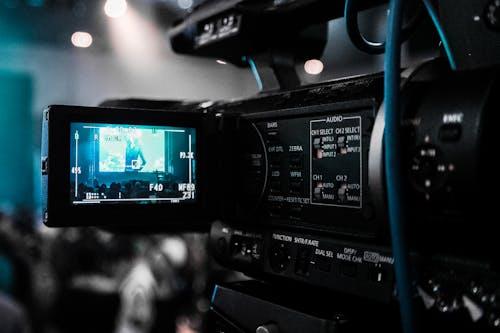 Free Black Camera Recorder Stock Photo