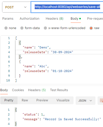 Use MapStruct in Spring Boot for mapping  DTO to Entity