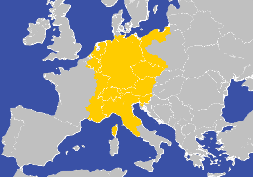 El imperio de Carlomagno