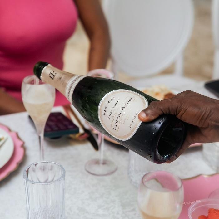 Basecoat Nail Studio celebrates 5th year Anniversary in Style with Laurent Perrier Champagne