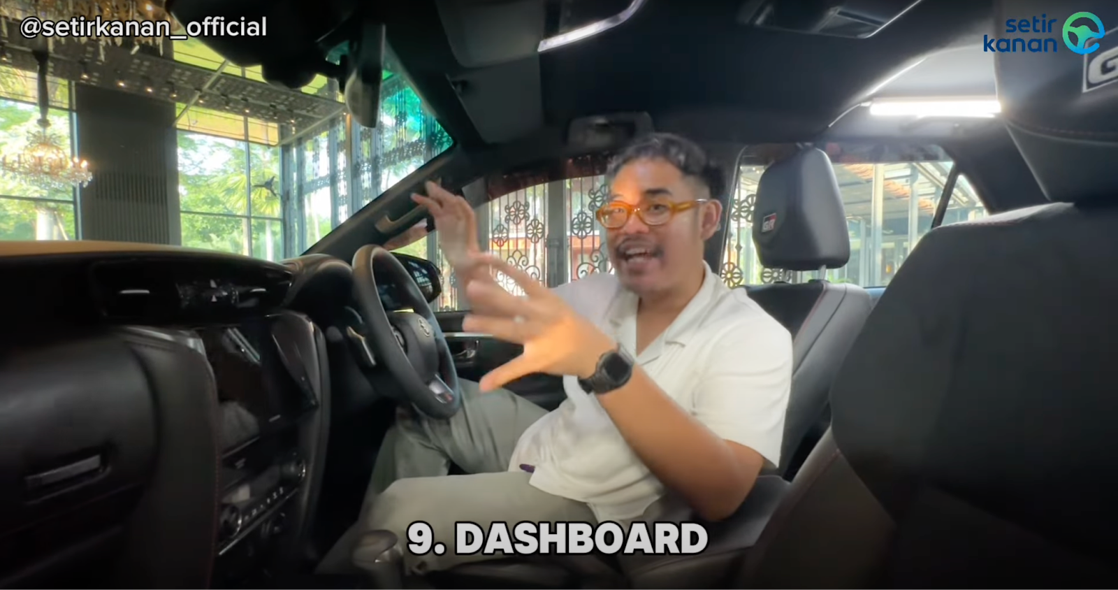 dashboard Toyota Fortuner Facelift 2024
