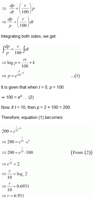 NCERT Solutions class 12 Maths Differential Equations