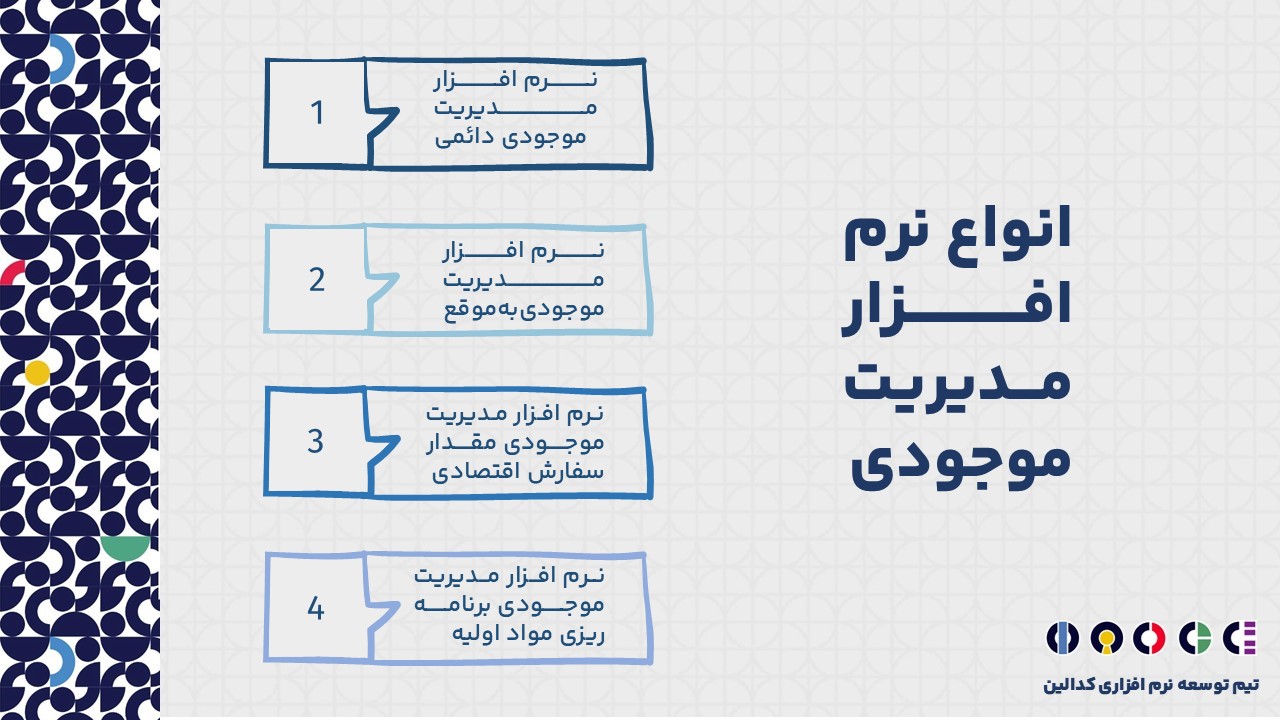 انواع نرم افزار مدیریت موجودی شامل چه مواردی می شود؟