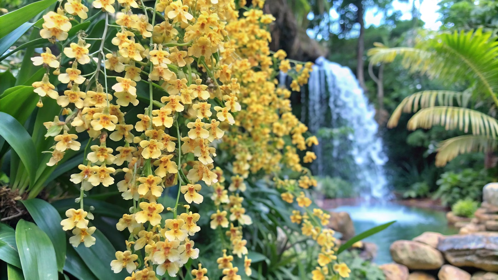 tipos de Orquídea Chuva de Ouro